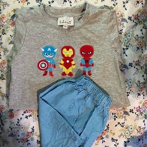 3t Babeeni toddler boys super hero set